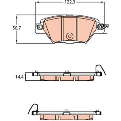 Bremsklötze GDB2199