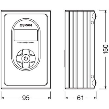 Osram TYREinflate 4000 Schnelle Reifenpumpe wiederaufladbar 2 Jahre Garantie OTIR4000