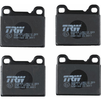 Bremsklötze HA VOLVO S70,240,740,850,940 77 COTEC GDB1160 Bremsklötze HA VOLVO S70,240,740,850,940 77 COTEC GDB1160