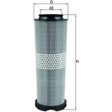 MAHLE Luftfilter LX 1020