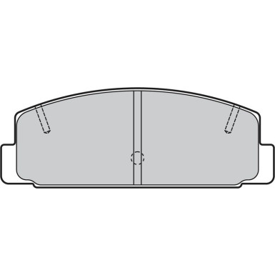VALEO Bremsbeläge 598780