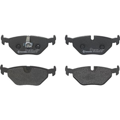 BREMBO Bremsklötze HA P 06 025 BREMBO Bremsklötze HA P 06 025