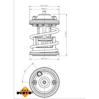 Thermostat, Kühlmittel 725219