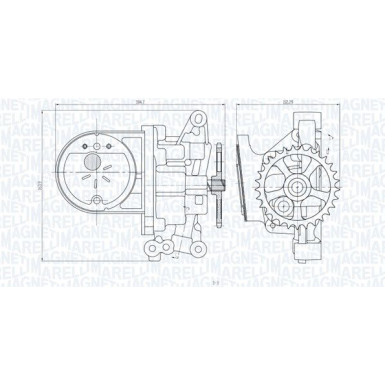 MAGNETI MARELLI Ölpumpe 351516000059 MAGNETI MARELLI Ölpumpe 351516000059