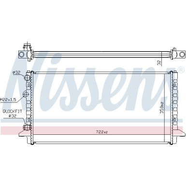 Wasserkühler PKW 65256 Wasserkühler PKW 65256