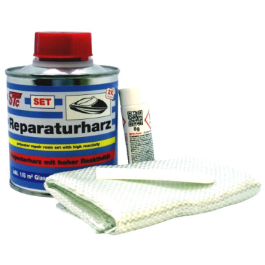 STC Reparaturharz (PE Laminierharz) SET + Härter 250g | 7615