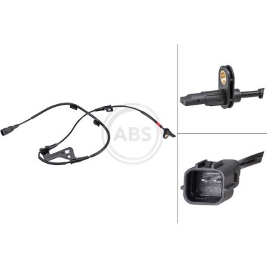A.B.S. Sensor, Raddrehzahl 32298