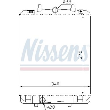 Wasserkühler PKW 64687 Wasserkühler PKW 64687