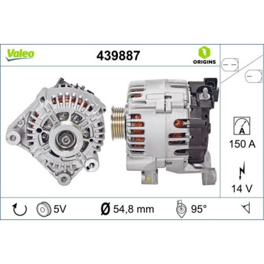 VALEO Generator 439887 VALEO Generator 439887