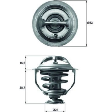 Thermostateinsatz mit Dichtung TX 117 95D