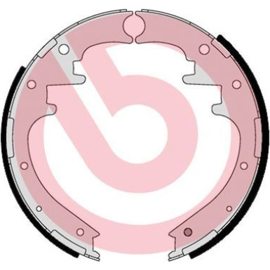 BREMBO Bremsbackensatz S24554 BREMBO Bremsbackensatz S24554