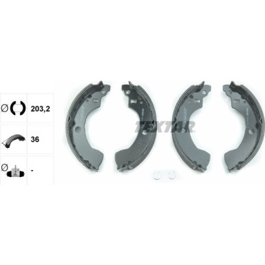 Bremsbacken Nissan Almera 00 91064400 Bremsbacken Nissan Almera 00 91064400