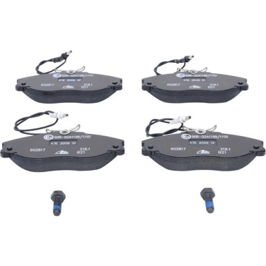 Bremsbelagsatz Peugeot S. 306/406 93-04 13.0460-2817.2 Bremsbelagsatz Peugeot S. 306/406 93-04 13.0460-2817.2