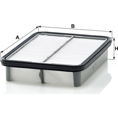 Mann & Hummel Luftfilter PKW TOYOTA C 2326