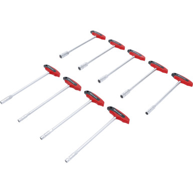 BGS Steckschlüssel-Satz mit T-Griff SW 6 - 14 mm 9-tlg 7881