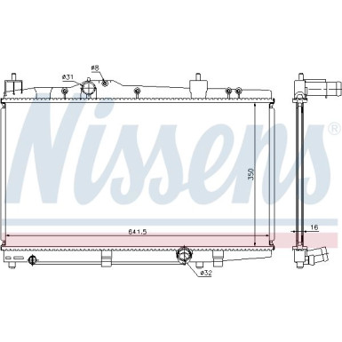 Wasserkühler PKW 64655A