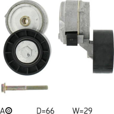 Spannrolle Multi-V ALFA,FIAT,LANCIA VKM 32027
