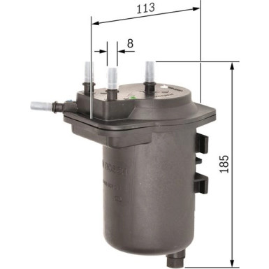Kraftstofffilter 0 450 907 014 Kraftstofffilter 0 450 907 014