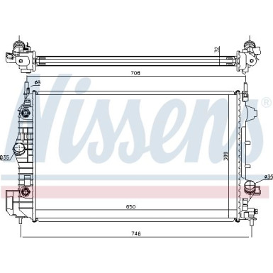 Wasserkühler PKW 63113A Wasserkühler PKW 63113A