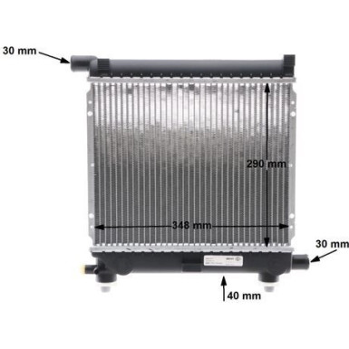 Kühler, Motorkühlung BEHR CR 235 000S