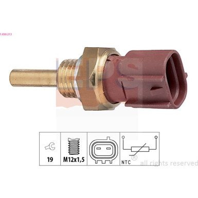Sensor, Kühlmitteltemperatur 1.830.213 Sensor, Kühlmitteltemperatur 1.830.213