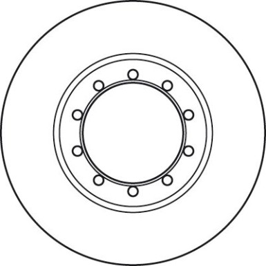 Bremsscheibe Ford T. Transit 06 DF6049 Bremsscheibe Ford T. Transit 06 DF6049