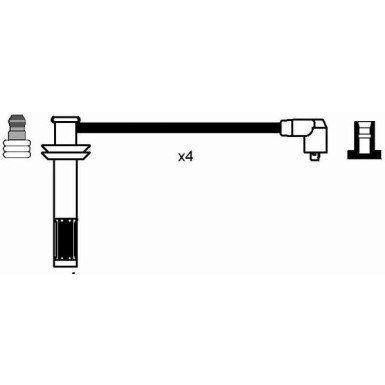 RC-LC612 NGK - Zündkabelsatz LANCIA Thema 2000 88-92 8248