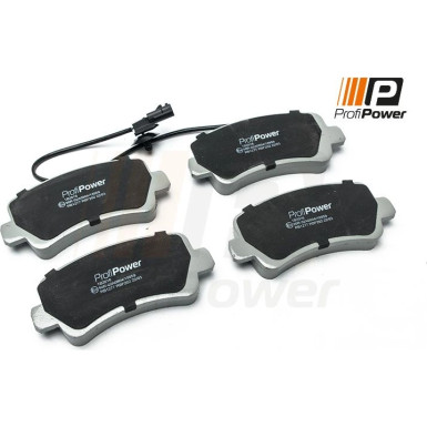 PROFIPOWER Bremsbelagsatz, Scheibenbremse 1B2016 PROFIPOWER Bremsbelagsatz, Scheibenbremse 1B2016
