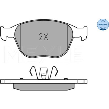 Bremsbelagsatz Ford P. Transit Co 252344017 Bremsbelagsatz Ford P. Transit Co 252344017