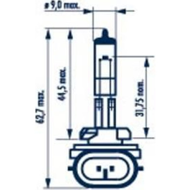 Glühlampe H27W/2 12V/27W Pgj13 1St 480423000