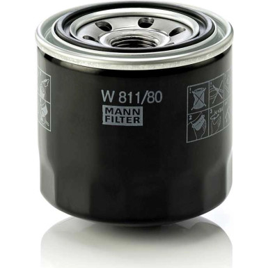 Mann & Hummel Ölfilter PKW HYUNDAI W 811/80 Mann & Hummel Ölfilter PKW HYUNDAI W 811/80