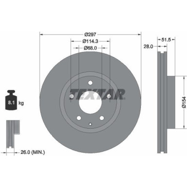 Bremsscheibe 92257405 Bremsscheibe 92257405