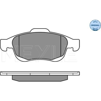 Bremsbelagsatz Citroen P. Berlingo/C4/Ds4 08 252453818 Bremsbelagsatz Citroen P. Berlingo/C4/Ds4 08 252453818
