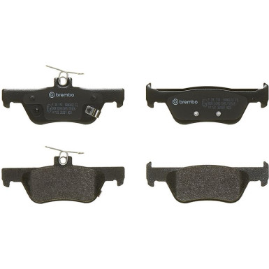 BREMBO Bremsbelagsatz, Scheibenbremse P 28 110 BREMBO Bremsbelagsatz, Scheibenbremse P 28 110