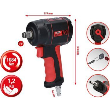 KS TOOLS Schlagschrauber (Druckluft) 515.1315 KS TOOLS Schlagschrauber (Druckluft) 515.1315