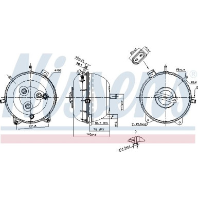 Ausgleichsbehälter VW T5 03-15 FIRST FIT 996134 Ausgleichsbehälter VW T5 03-15 FIRST FIT 996134