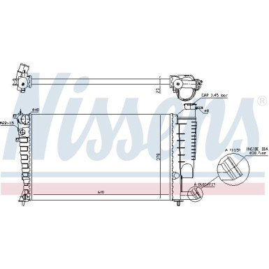 Wasserkühler PKW 61313 Wasserkühler PKW 61313