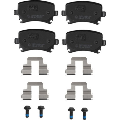Bremsklötze HA AUDI,SEAT,SKODA,VW Golf V,VI 06 COTEC GDB1622