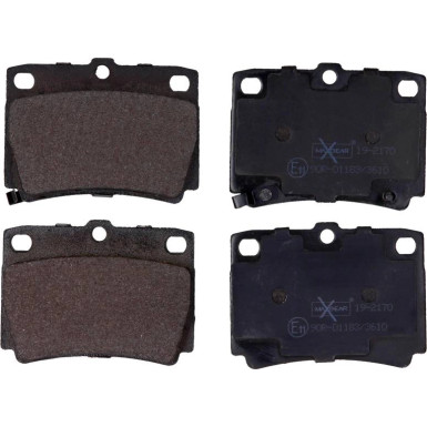Bremsbelagsatz Mitsubishi T. Pajero 98 19-2170 Bremsbelagsatz Mitsubishi T. Pajero 98 19-2170