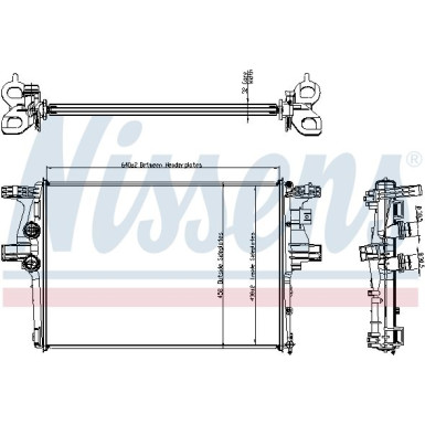 Wasserkühler PKW 61988 Wasserkühler PKW 61988