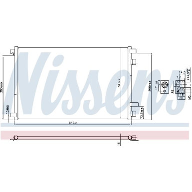 Kondensator PKW RENAULT Megane II FIRST FIT 94626 Kondensator PKW RENAULT Megane II FIRST FIT 94626