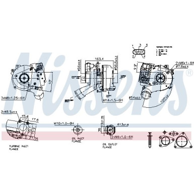 Nissens Turbo AUDI A4,A5,Q5 07 FACTORY NEW 93501