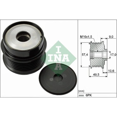 Generatorfreilauf 535 0189 10 Generatorfreilauf 535 0189 10