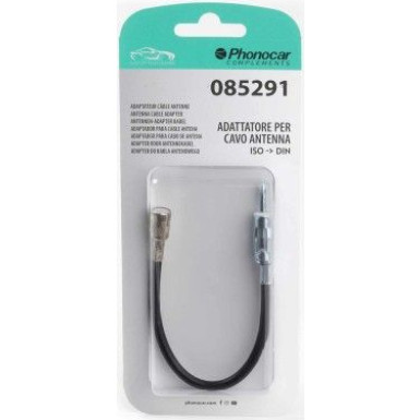 Phonocar Antennen-Adapter Kabel ISO DIN 20 cm Antennen-Adapter Kabel ISO -> DIN 085291 Phonocar Antennen-Adapter Kabel ISO DIN 20 cm Antennen-Adapter Kabel ISO -> DIN 085291