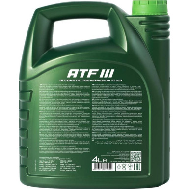 Fanfaro ATF Automatikgetriebeöl 4L FANFARO 8603 ATF III FF8603-4