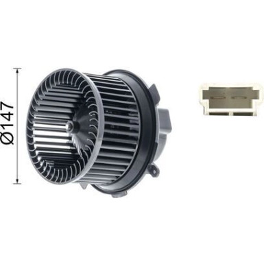 MAHLE Innenraumgebläse AB 66 000P BEHR Premium Line