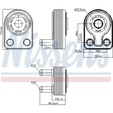 Ölkühler PKW Ford Fiesta 12 FIRST FIT 90971 Ölkühler PKW Ford Fiesta 12 FIRST FIT 90971