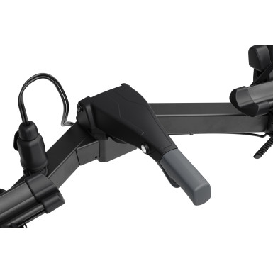 Thule VeloSpace 3 Plattform Fahrradträger für 3 Fahrräder an der Anhängerkupplung klappbar 9033100