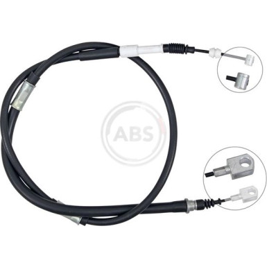 A.B.S. Handbremsseil Seilzug Festellbremse K16409 A.B.S. Handbremsseil Seilzug Festellbremse K16409