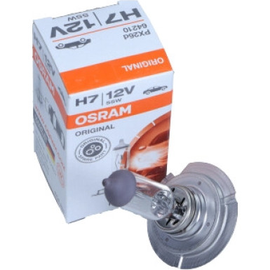 Osram Original H7 PX26D 12V Faltschachtel 1 Stück ORIGINAL 64210